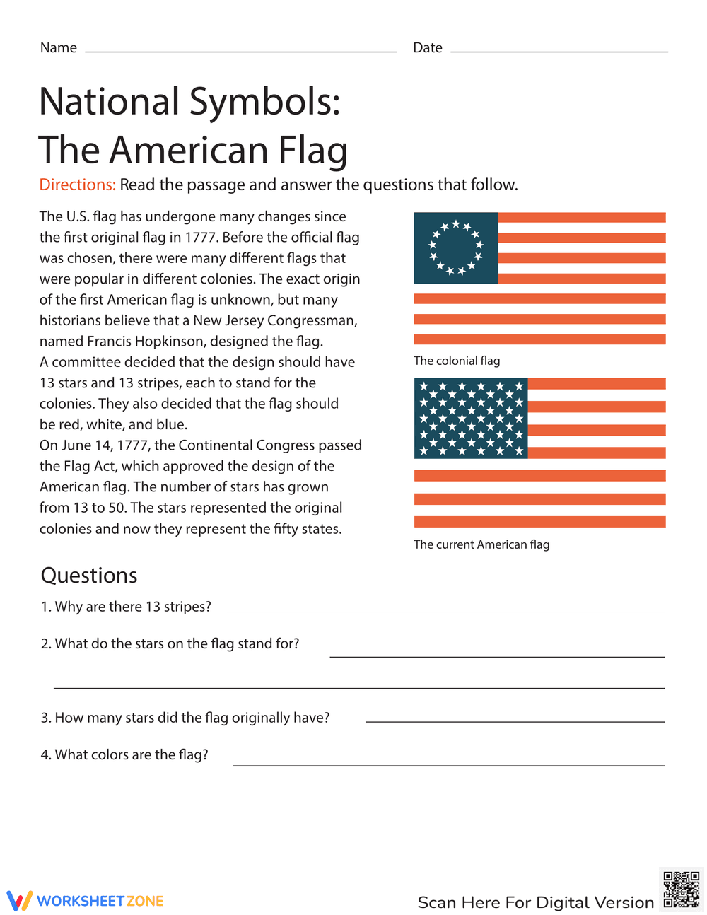 Exploring the History of the American Flag - Page 1