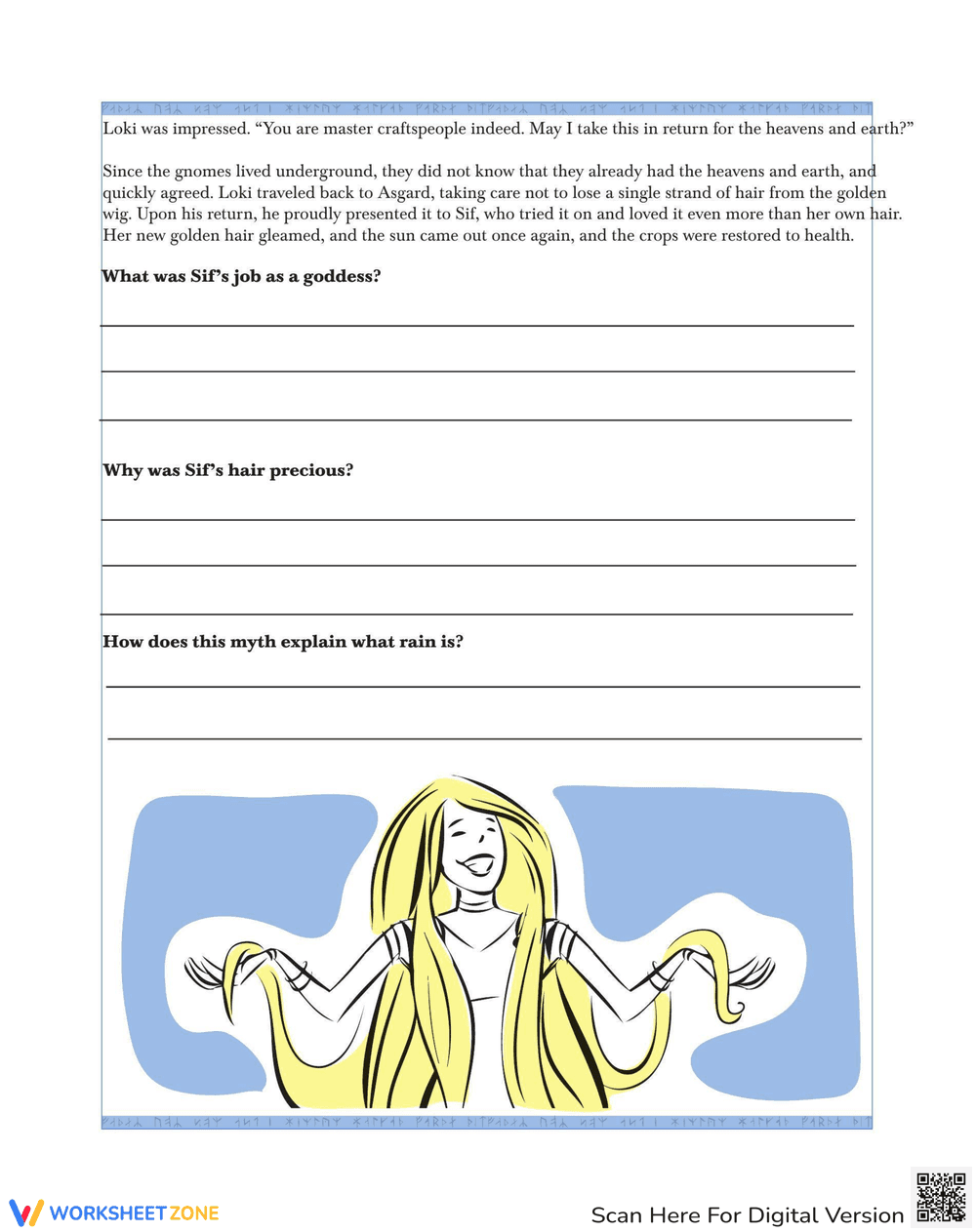 Norse Myths: Sif's Golden Hair - Page 3