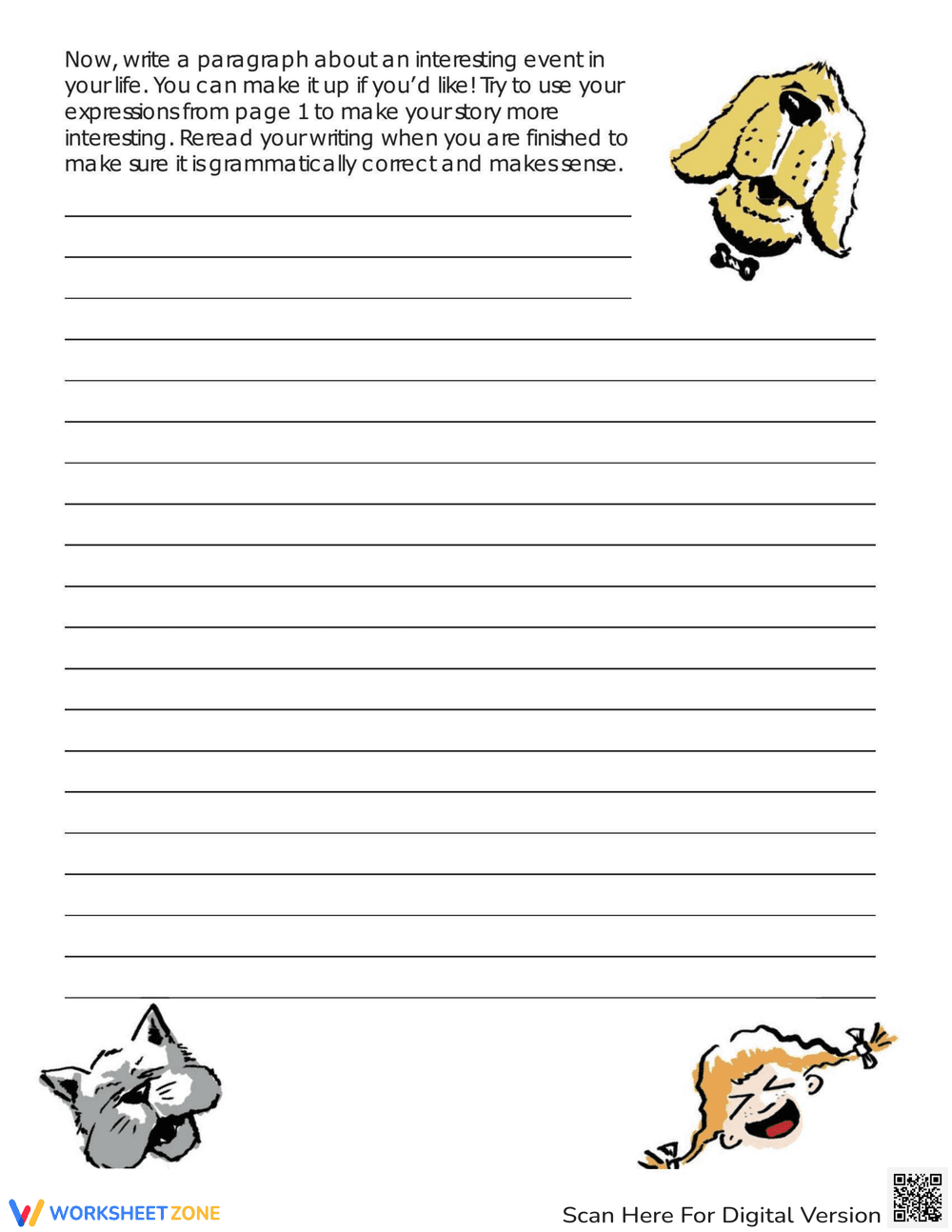 Personal Expressions: Write Short Story - Page 2