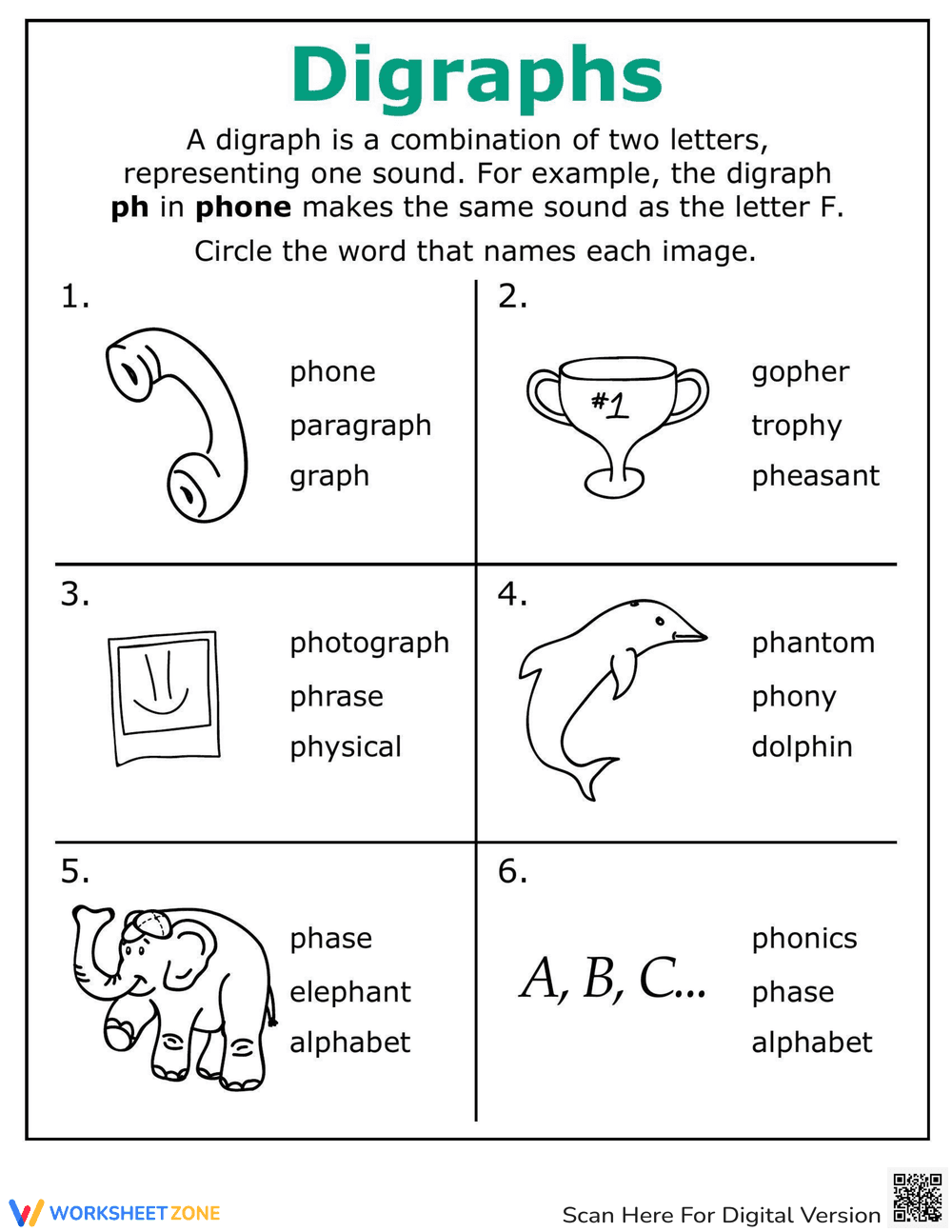 Phonics Review: Consonant Blends - Page 1