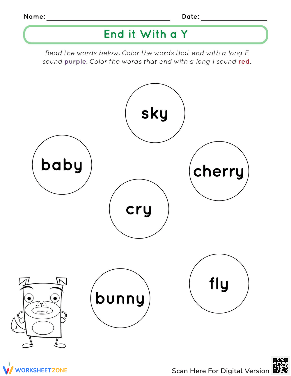 End it With a Y - Page 1