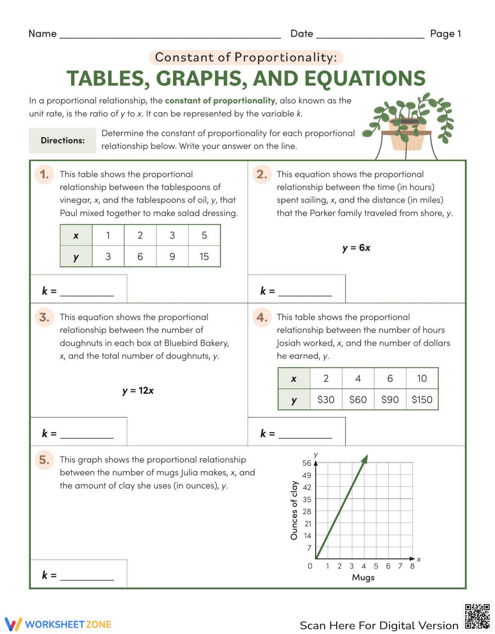 Proportionality Constant Exploration - Page 1