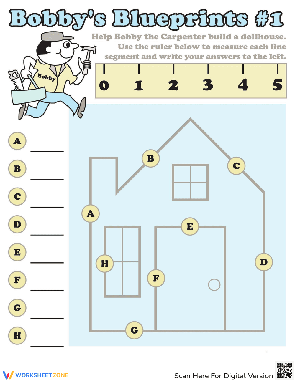 Bobby's Blueprints 1: Spatial Reasoning - Page 1