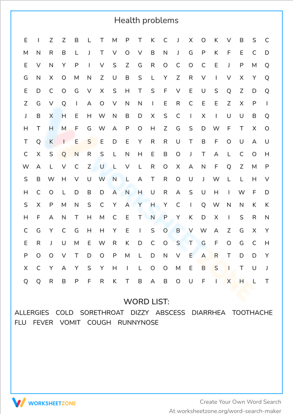 Health problems - Page 1