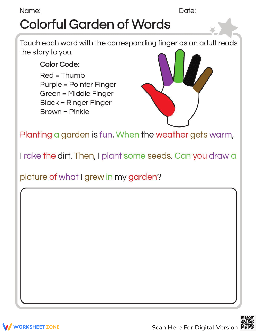 Colorful Garden of Words - Page 1