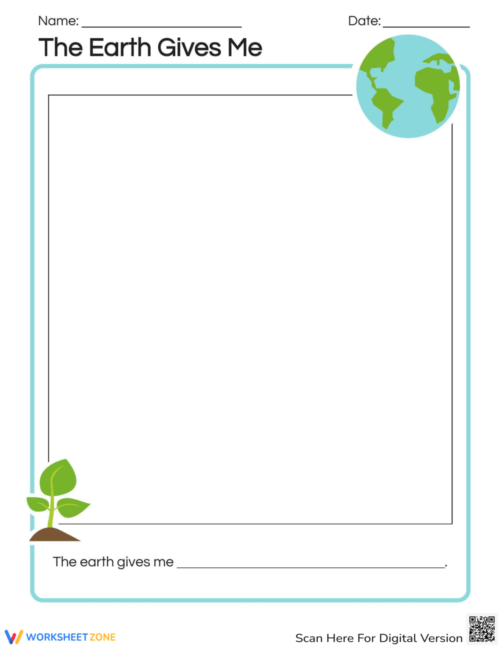 The Earth Gives Me - Page 1