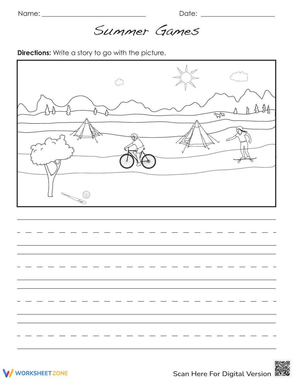 Summer Games - Page 1