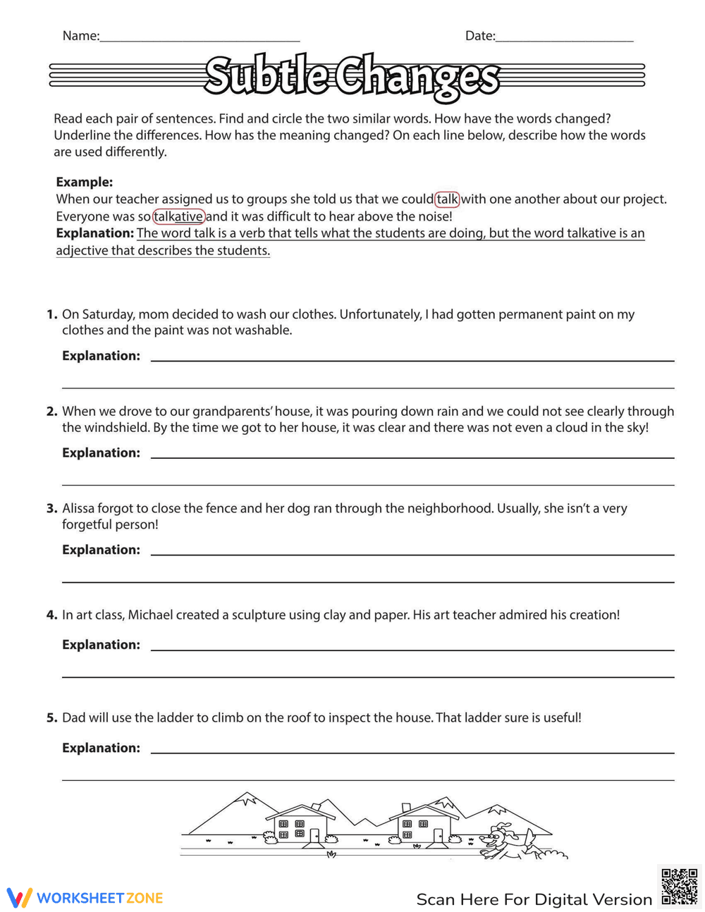 Subtle Changes - Page 1