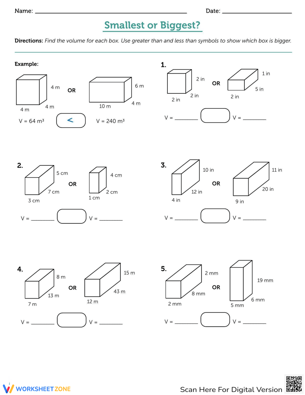 Smallest or Biggest? - Page 1