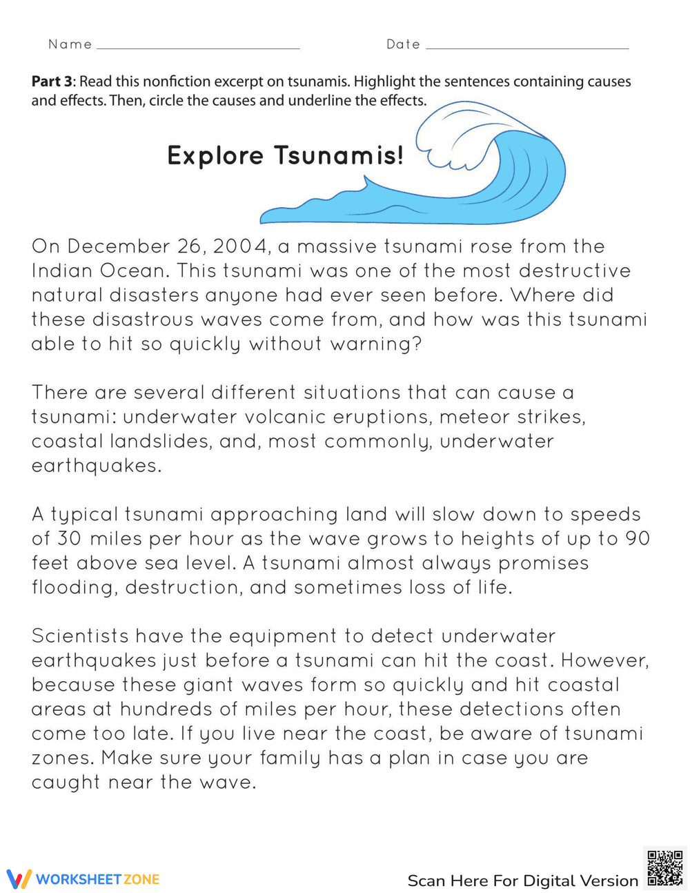 Causes and Effects of Natural Disasters - Page 2