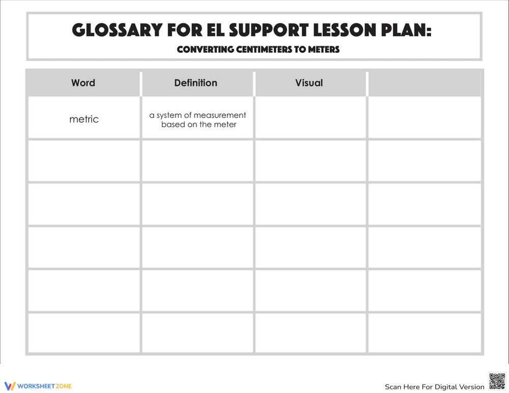 Glossary: Converting Centimeters to Meters - Page 2