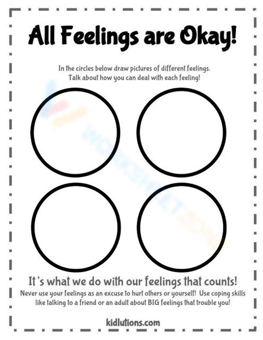 Feeling Circle - Page 1