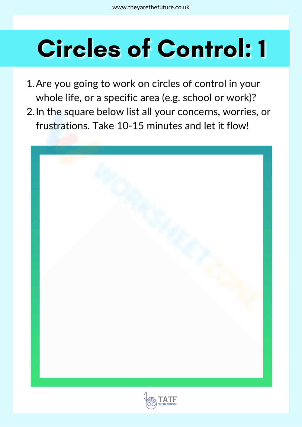 Circles of Control - Page 1