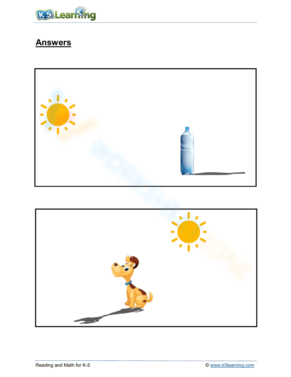 Science of Shadows: Exploring Light and Objects - Page 2