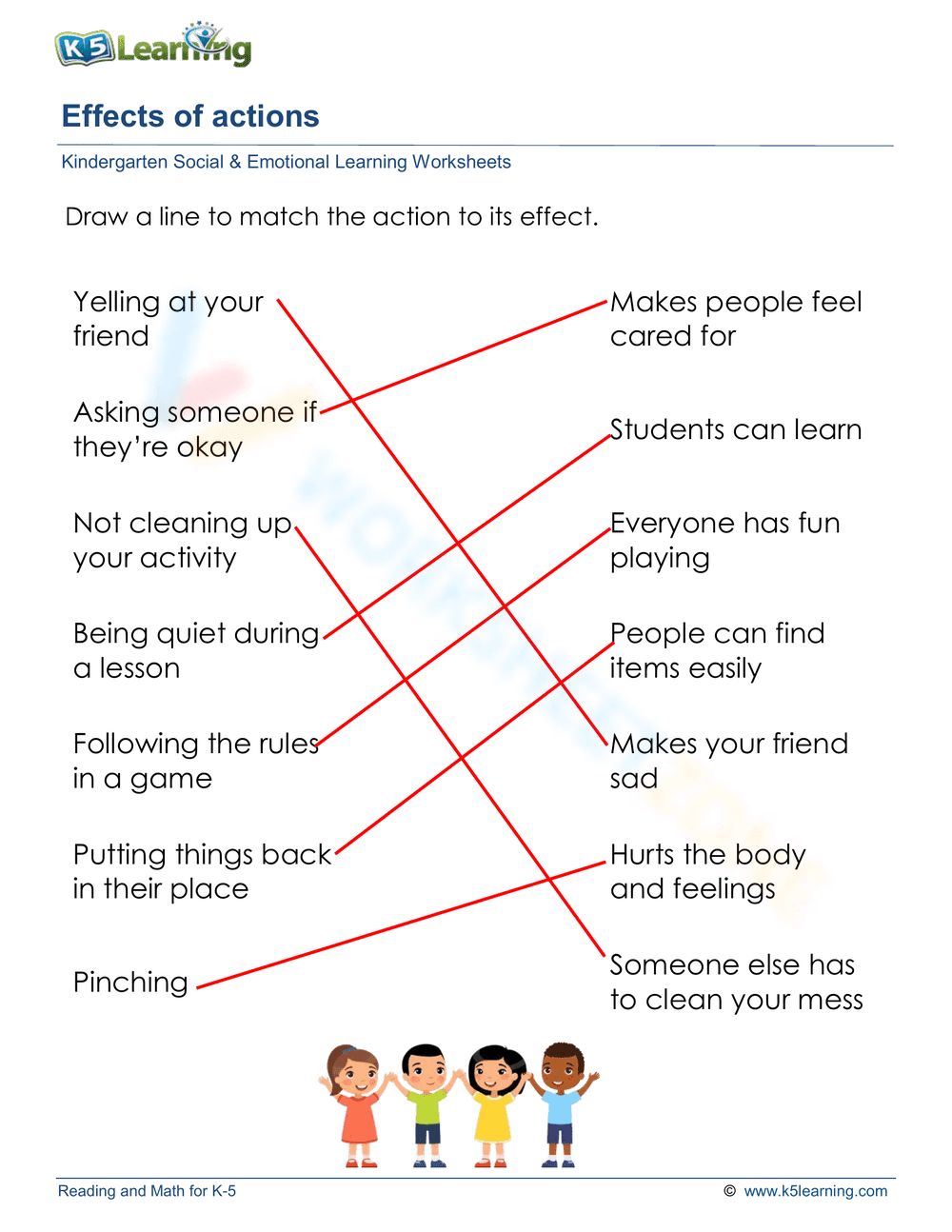 Understanding Effects of Actions: A Worksheet - Page 2