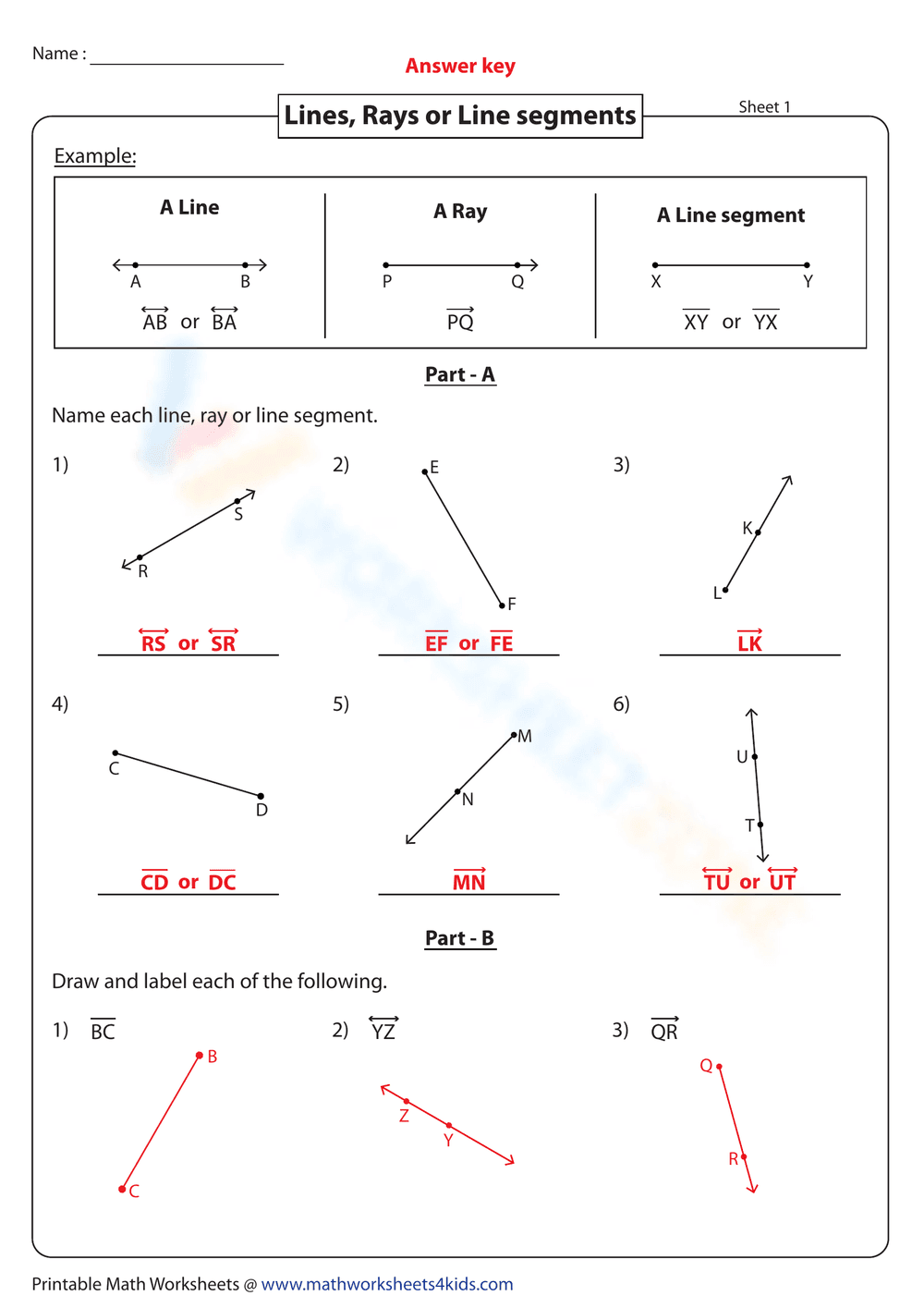 Line segments and Ray - Page 2