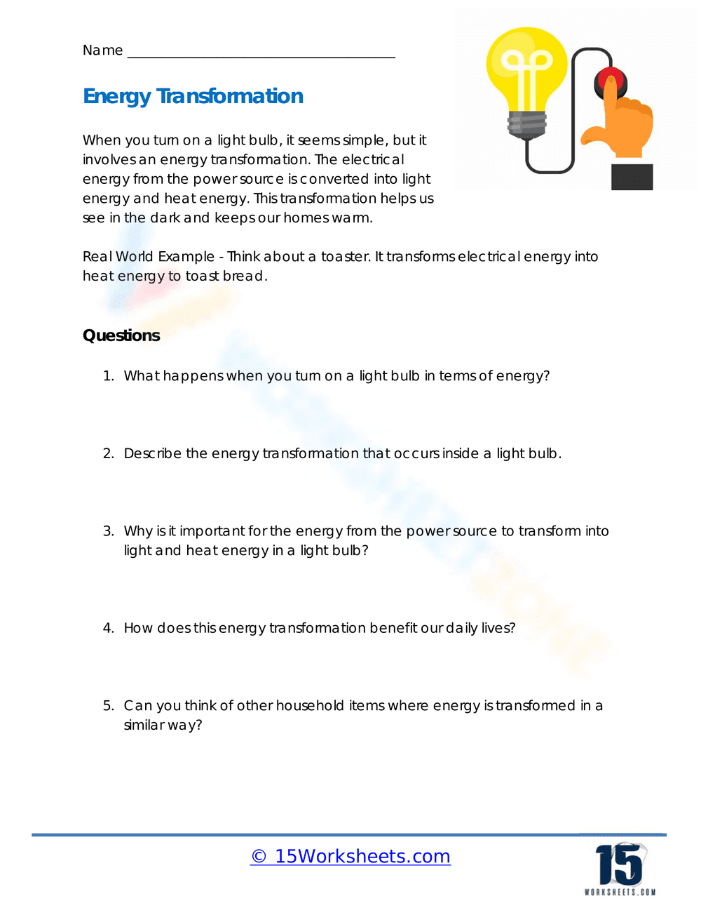 Kinetic and Potential Energy - Page 1