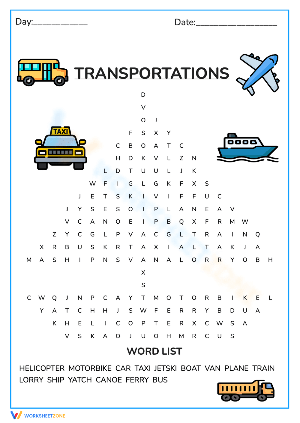 Transportations - Page 1