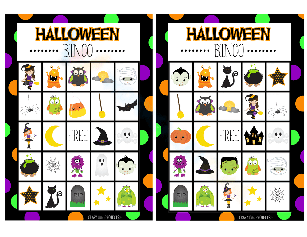 Play Halloween Bingo for Spooky Fun! - Page 1
