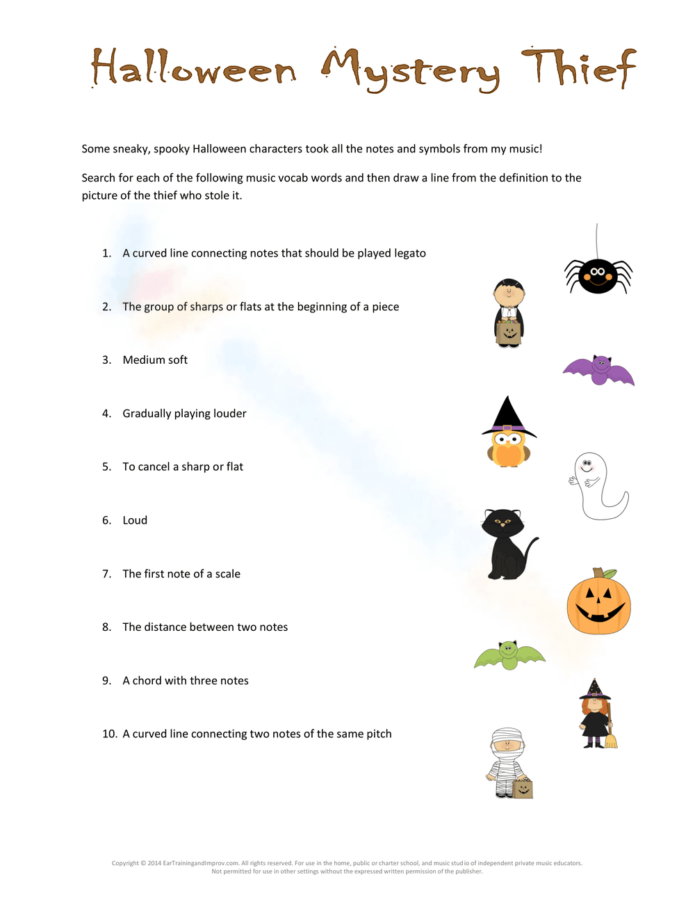 Solve the Halloween Mystery Thief - Page 1