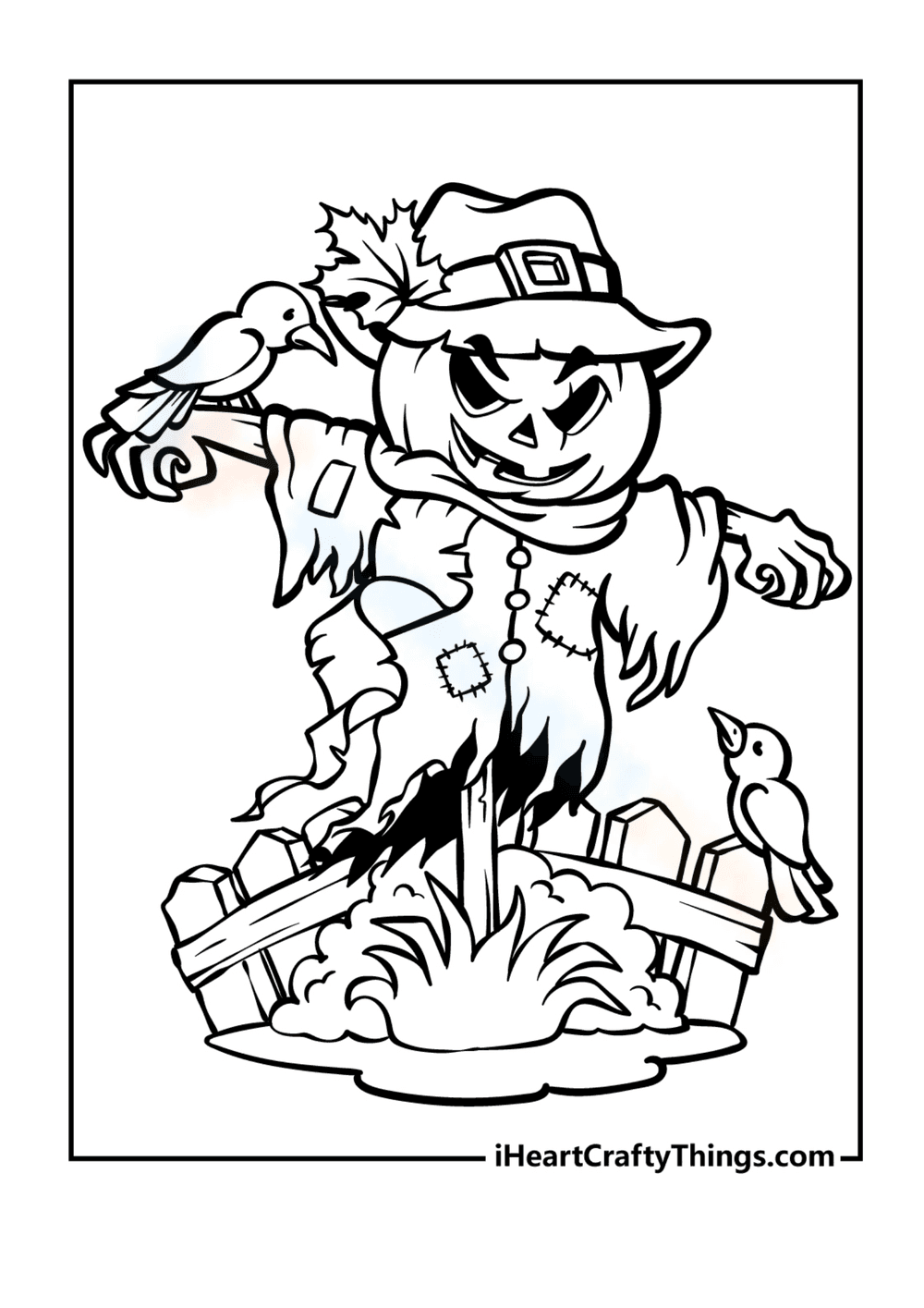 Spooky Scarecrow Halloween - Page 1