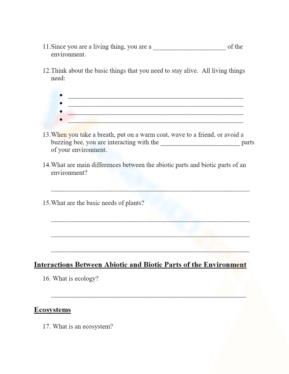 Explore Science: Abiotic & Biotic Worlds - Page 2