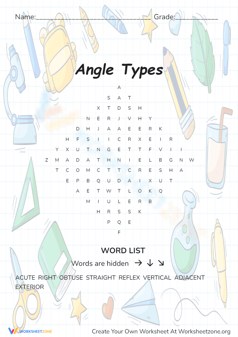 Angle Types - Page 1