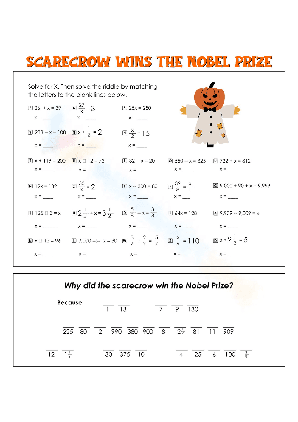 Scarecrow Wins The Nobel Prize - Page 1