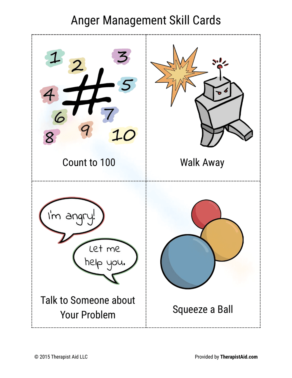 Learn Anger Management Skills with These Cards - Page 2