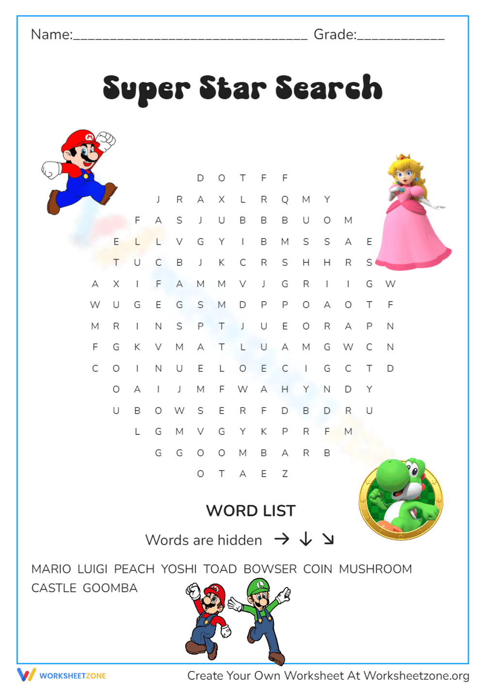 Super Star Search - Page 1