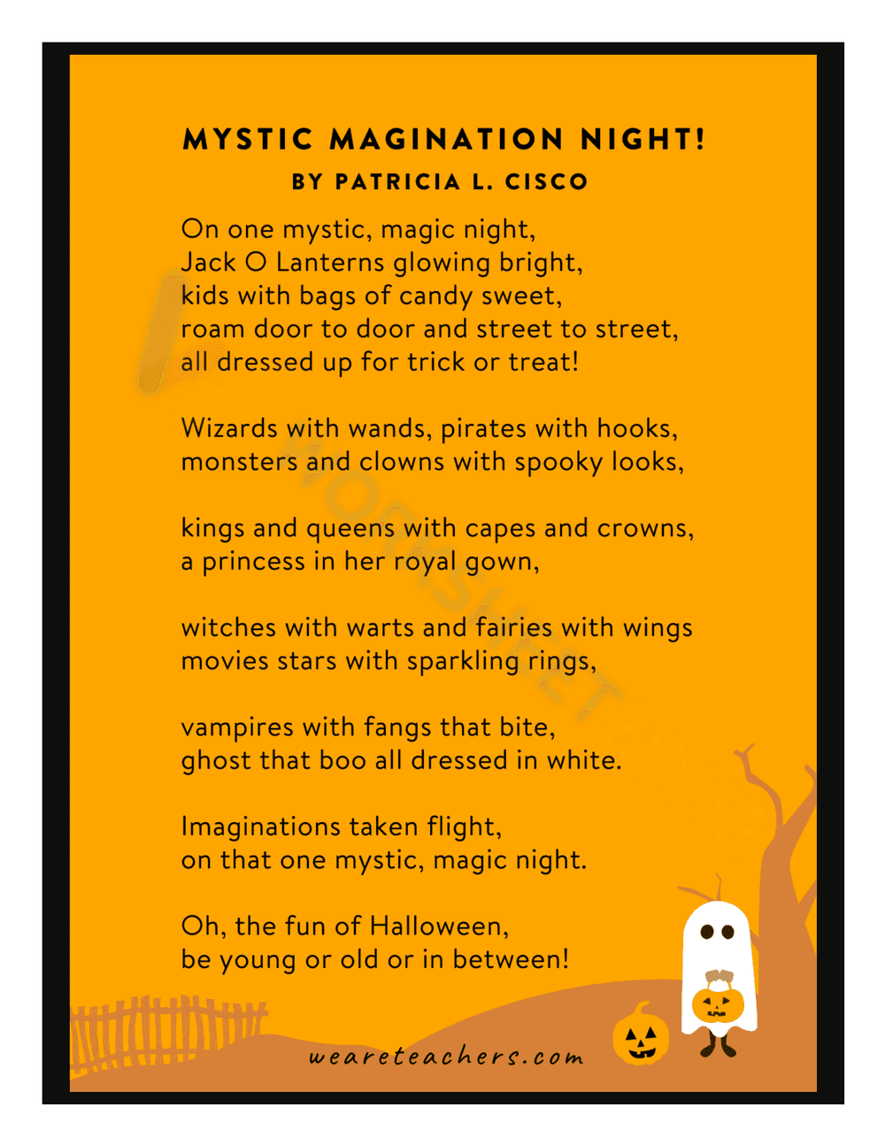 Explore Patricia L. Cisco's Poem: Mystic Magination Night - Page 1