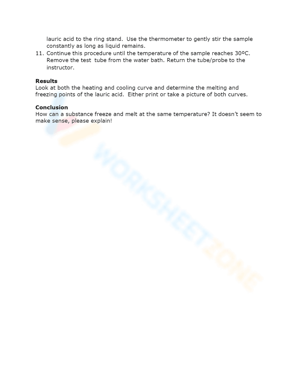 Lab Heating Cooling Curve Worksheet - Page 4