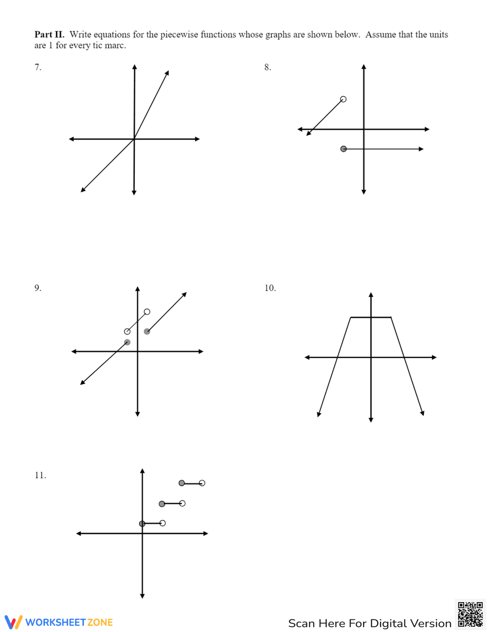 Practice Piecewise Functions with this Worksheet - Page 4
