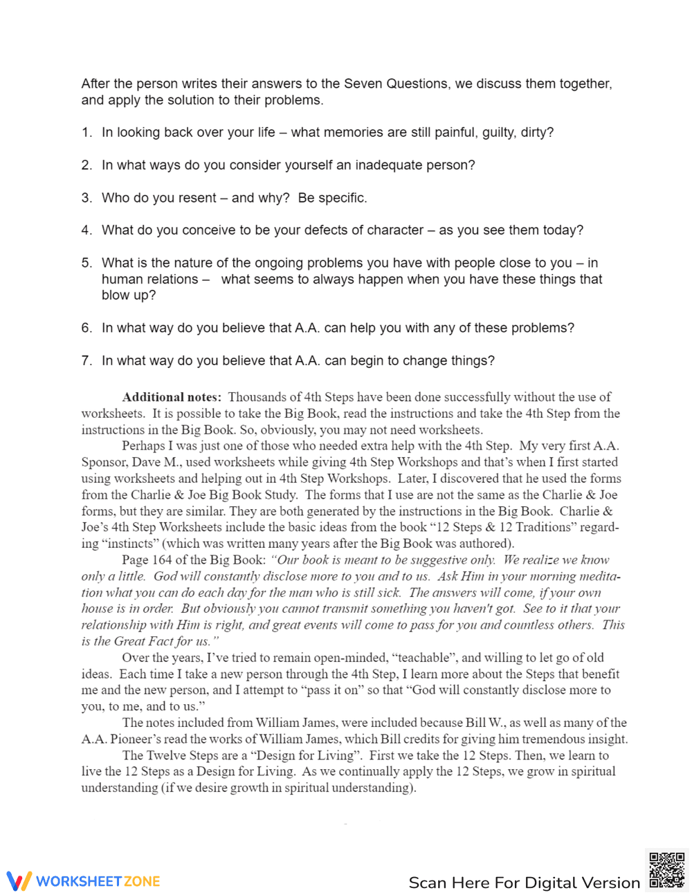 Step-by-Step Instructions and Notes Worksheet - Page 5