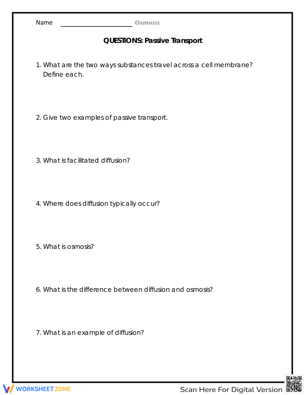 Learn About Passive Transport - Page 2