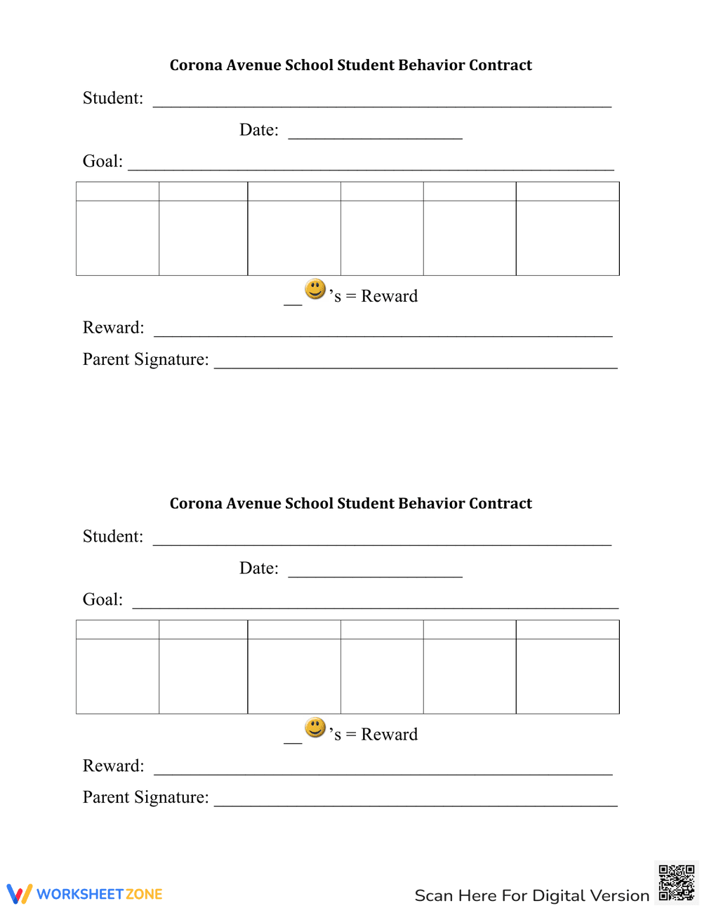 Create Effective Behavior Contracts for High School Students - Page 6