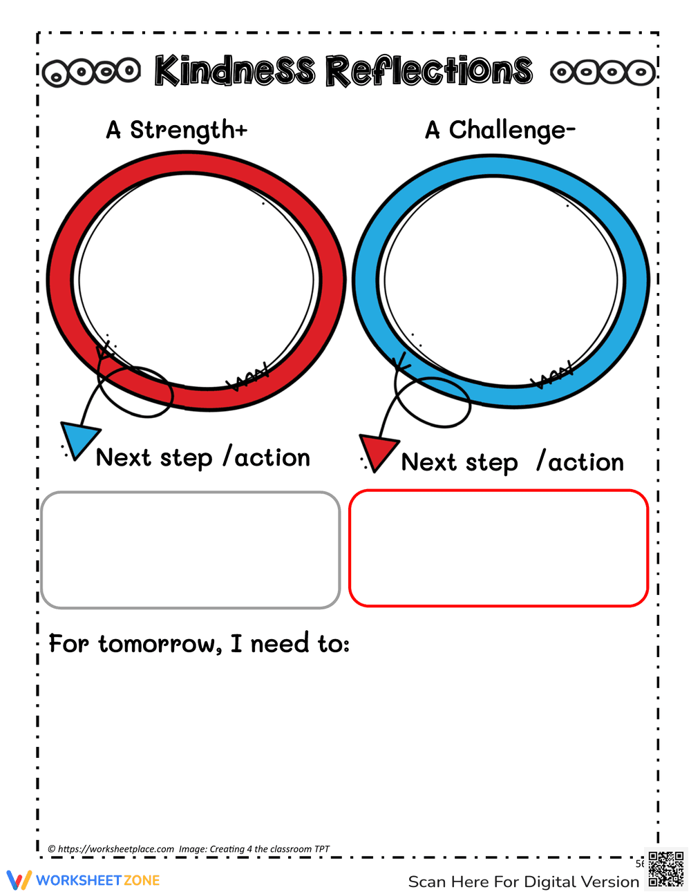 Kindness Reflection Activities - Page 1