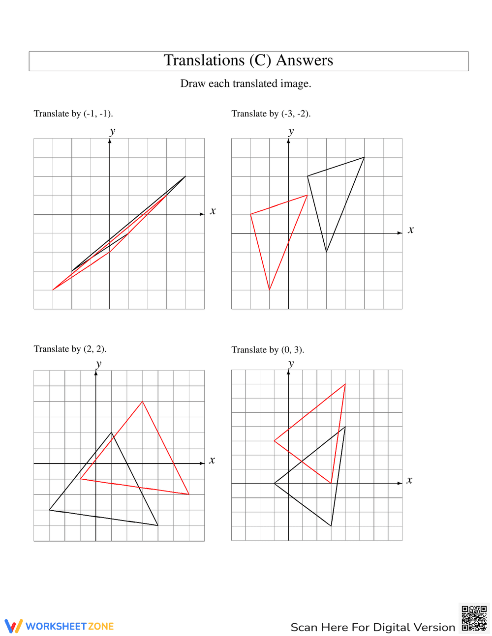 Practice Translations with this Engaging Worksheet - Page 2
