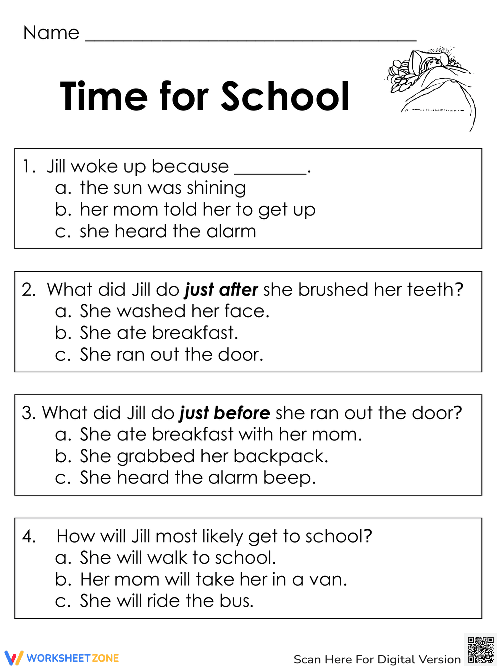 Learning About Time for School - Page 2