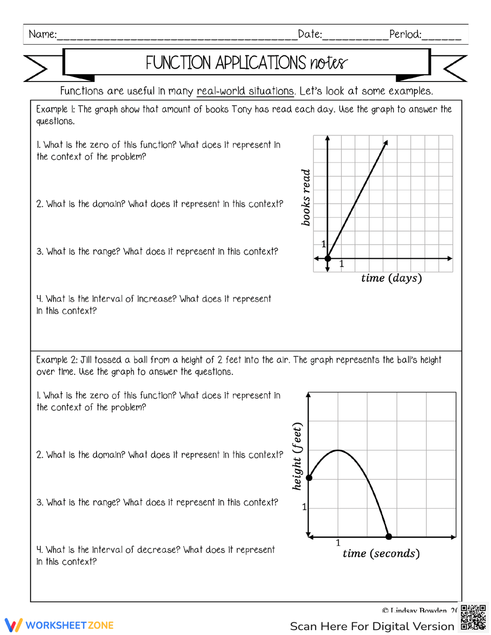 Understanding Function Application Notes - Page 1