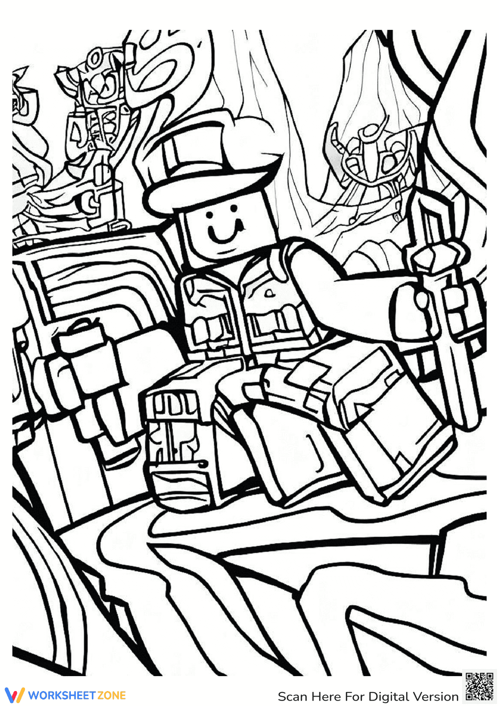 Roblox Adopt Me Coloring Pages - Page 1