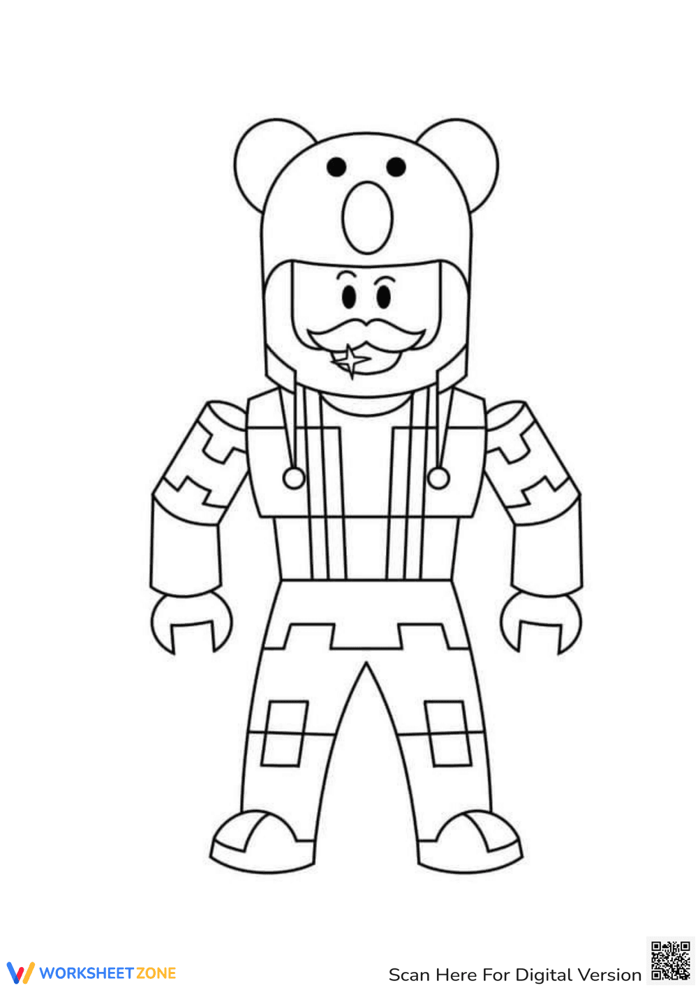 Character Roblox Worksheet - Page 1