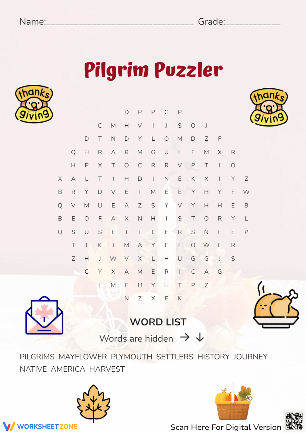 Pilgrim Puzzler - Page 1