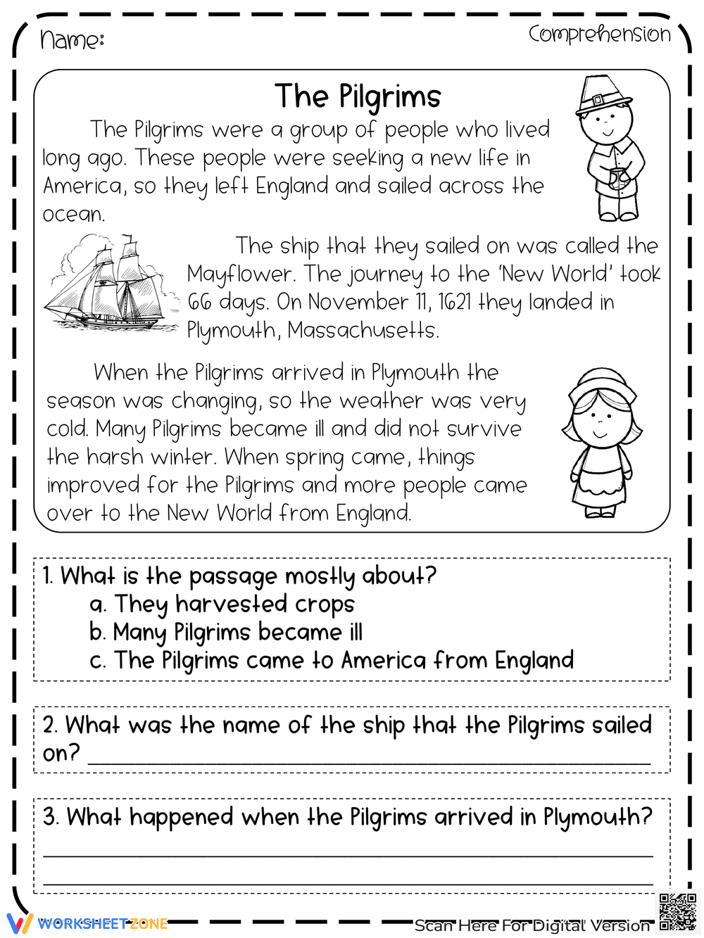 Discovering The Pilgrims - Page 1