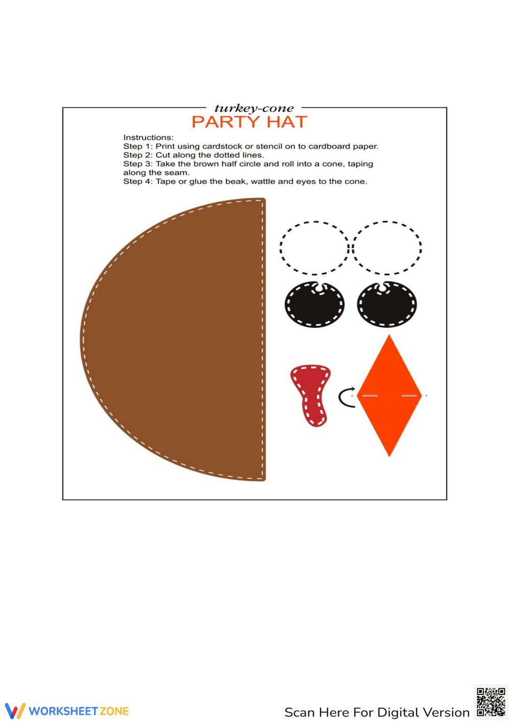 Thanksgiving Turkey Crafts - Page 1