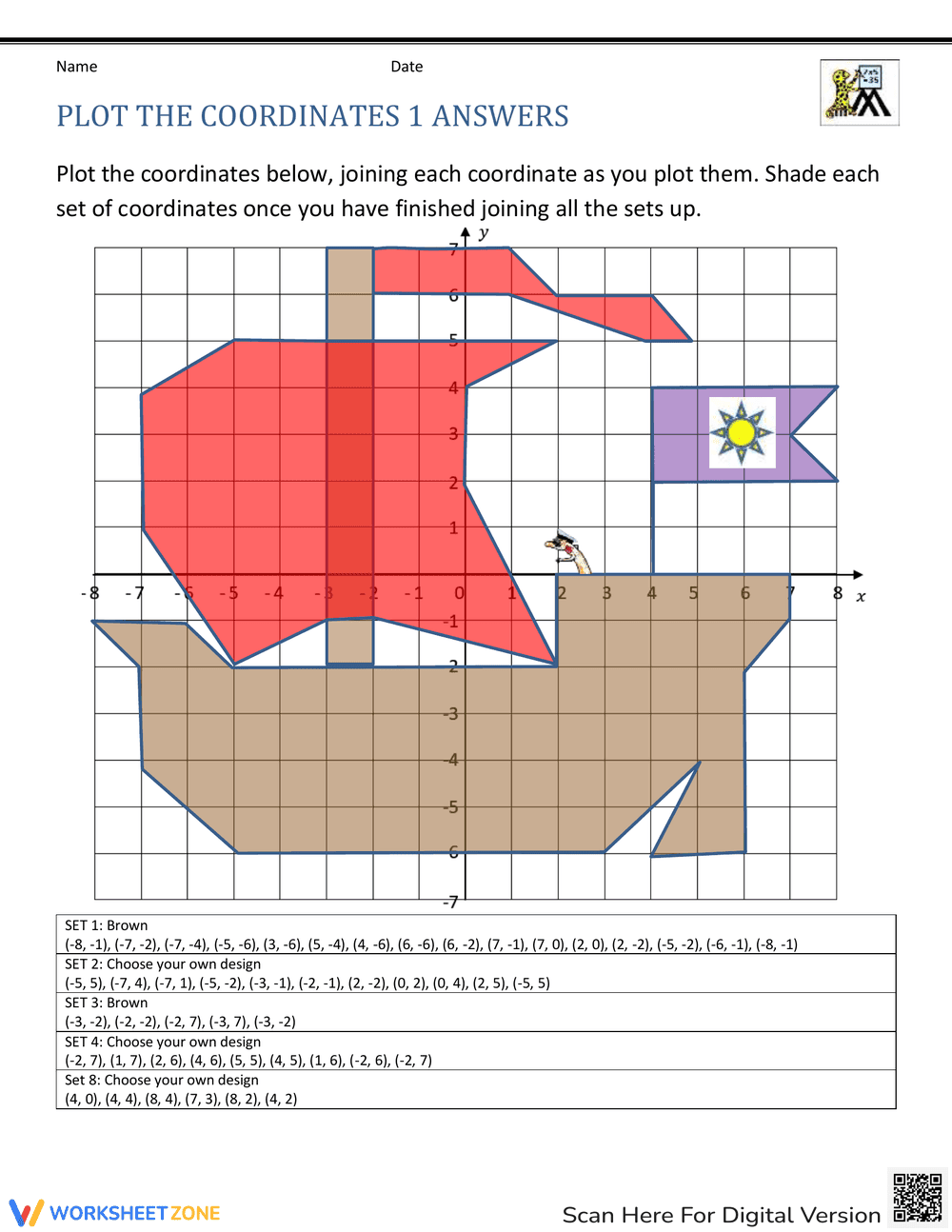 Plot the Coordinates 1 - Page 2