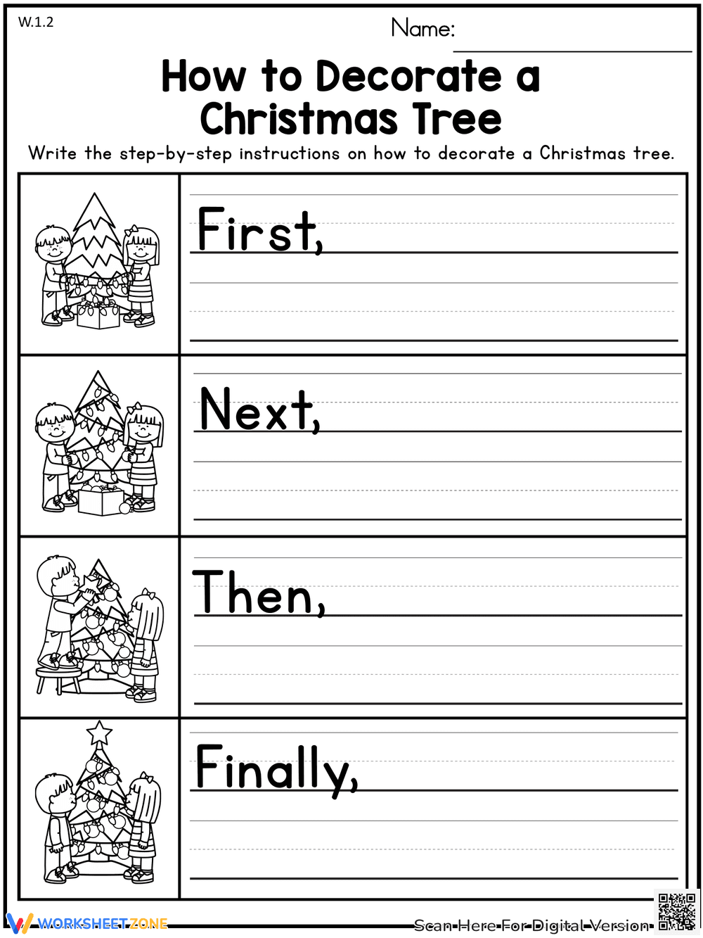 How to Decorate a Christmas Tree - Page 1