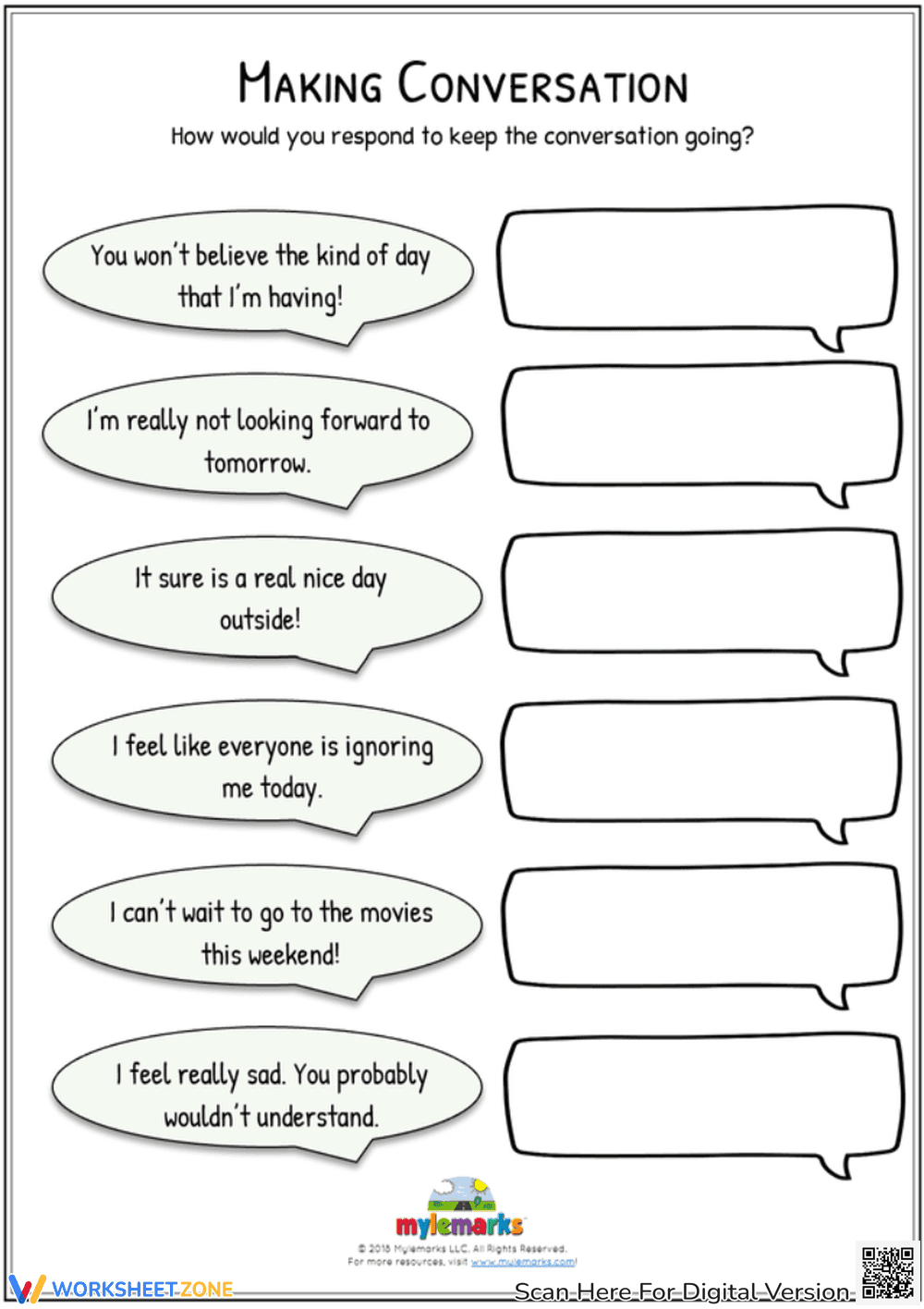 Making Conversation: Improve Your Social Skills - Page 1