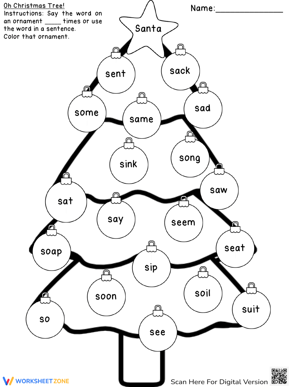 Oh Christmas Tree 1 - Page 1