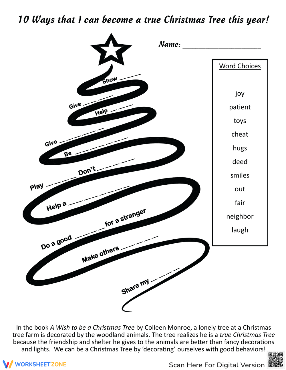 I can become a true Christmas Tree - Page 1